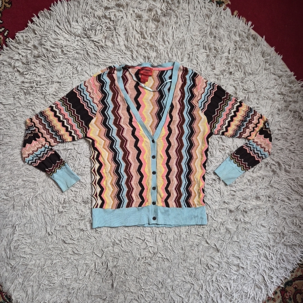 Missoni Target Cardigan Chevron Boho Bohemian Spring Summer Fall Boho Bohemian ✨